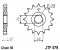 Front sprocket JT 18T, 530